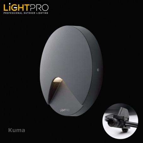 Lightpro Outdoor Garden Lighting Professional 12V Kuma 6w Wall Light