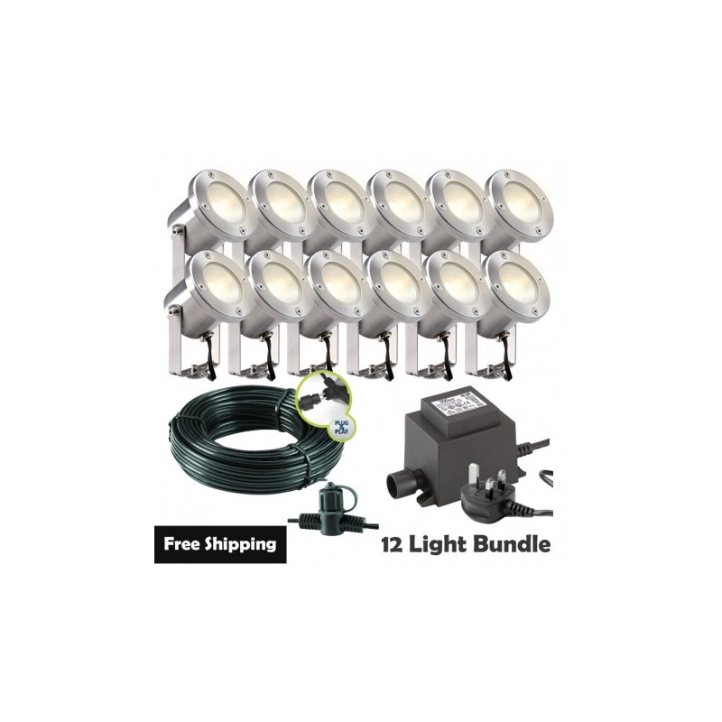 Techmar Locos Garden Post Lights Bundle 12 Light Kit