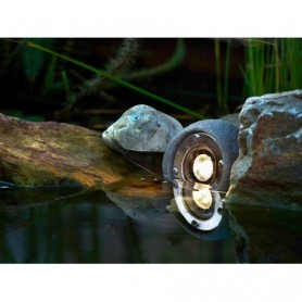 Techmar Garden Lighting UK Outdoor Lights Low Voltage Lapis LED Waterproof Rock Light Bundle - 5 Light Kit. 1