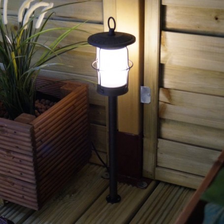 Techmar Garden Lighting UK Outdoor Lights Low Voltage Locos Garden Post Light Bundle - 3 Light Kit. 2