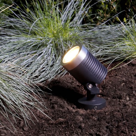 Techmar Garden Lighting UK Outdoor Lights Low Voltage Arcus 12V Plug & Play Garden Spotlight Bundle - 8 Light Kit. 2