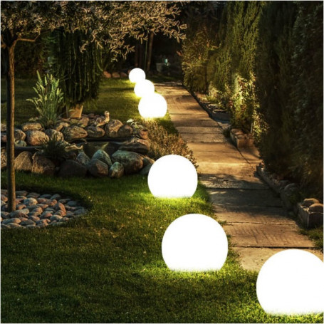 Techmar Garden Lighting UK Outdoor Lights Low Voltage DIY 12v Round 30 Smart RGB 5