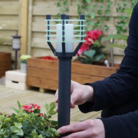 Garden Lighting UK Outdoor Lights Low Voltage DIY Larix 12V 1.5W LED Outdoor Post Light 1