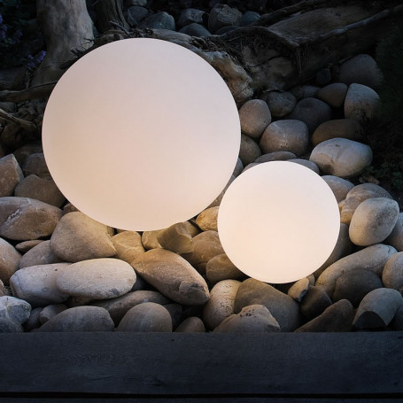 Techmar Round 30 - 12V Remote LED Garden Ball Light, Multifunction, Multicolour