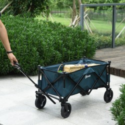 Collapsible Outdoor Trolley/Cart (Green) 2