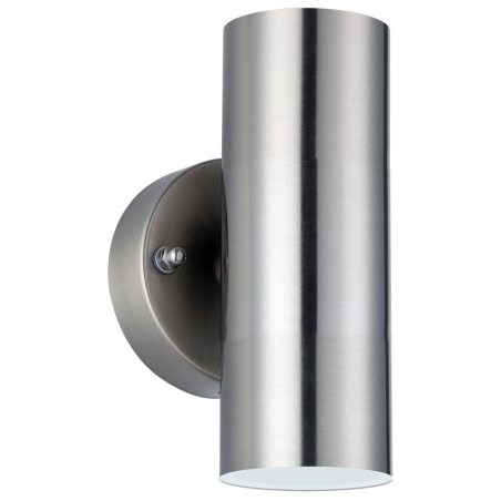 Luceco 240V Decorative Stainless Steel Up/Down Wall Light