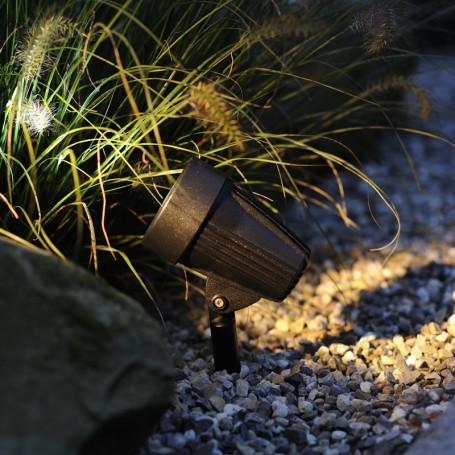 Techmar Garden Lighting UK Outdoor Lights  Corvus 12V 5W LED Outdoor Spotlight