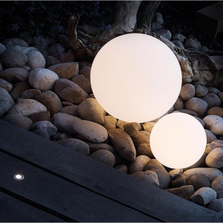 Techmar Round 40 - 12V Remote LED Garden Ball Light, Multifunction, Multicolour
