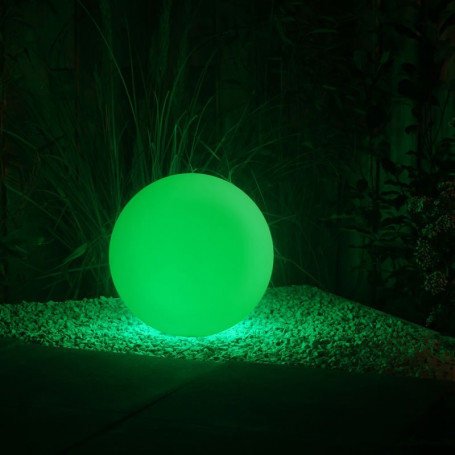 Techmar Round 50 - 12V Remote LED Garden Ball Light multi-colour plus remote 5