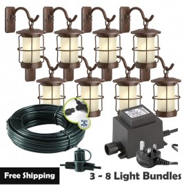 Callisto Garden Wall Light Bundles (Kits)