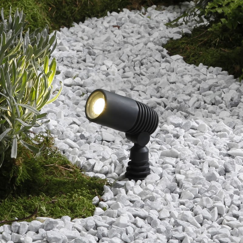 Alder Spike Garden Outdoor Light Kit 12v  LED 5 Light Kit Plug and Play 